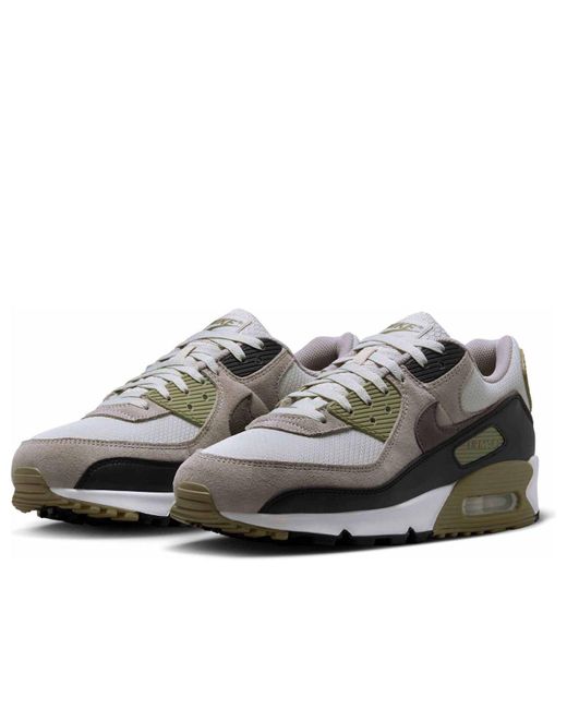 Nike Gray Air Max 90 'Light Bone Neutral' for men