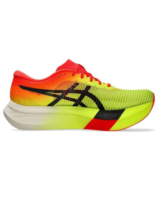 Asics Yellow Metaspeed 'Sky Paris' for men