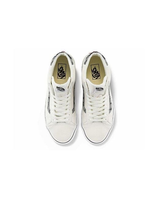 Vans White Mid Skool 37 'Sport Paisley for men