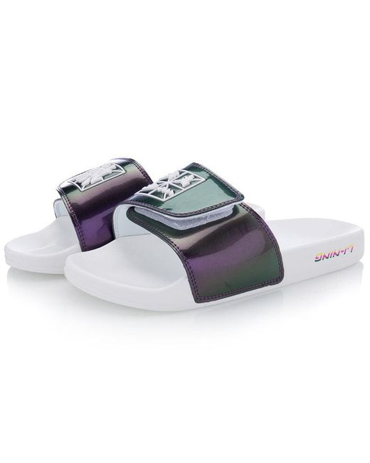 Li-ning Purple (Wmns) Ln Slipper Stylish Slippers