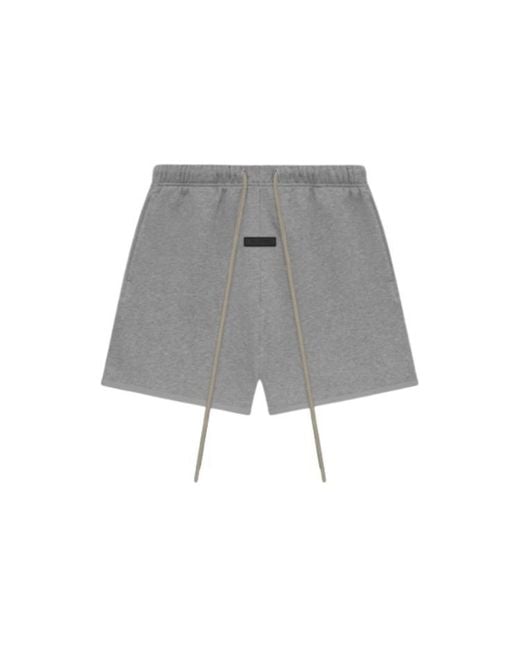 Fear Of God Gray Ss24 Sweatshort 'Dark Heather Oatmeal' for men