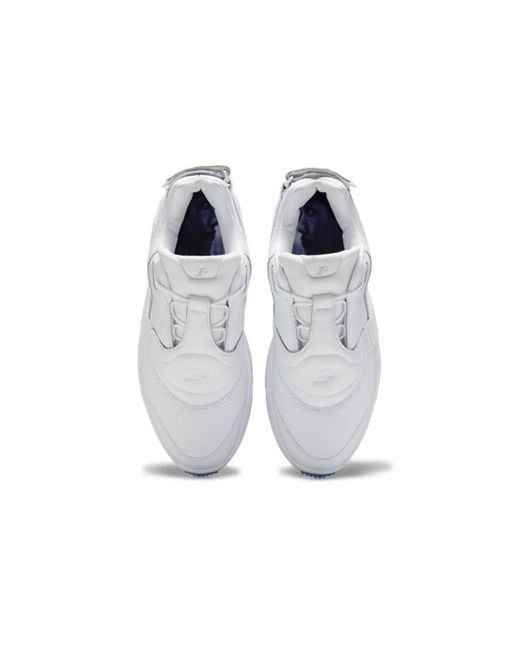 Reebok White Answer 5 Low 'Triple' for men