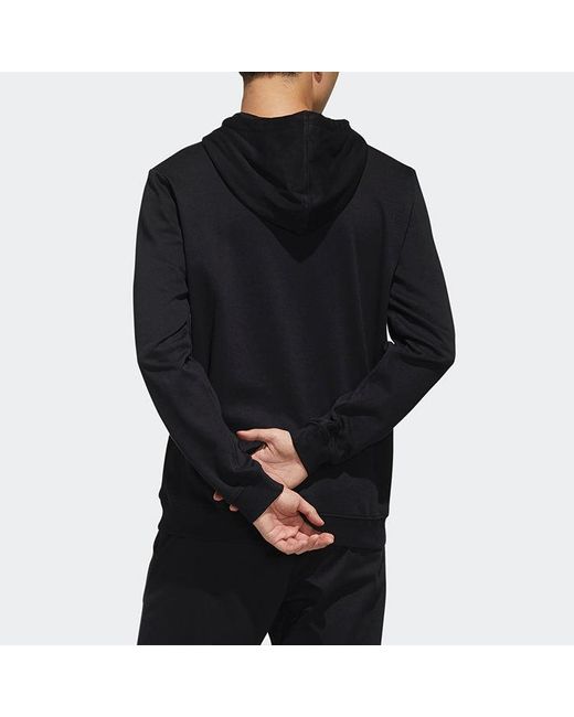 Adidas Black Neo Esntl Lg Hd Sports for men