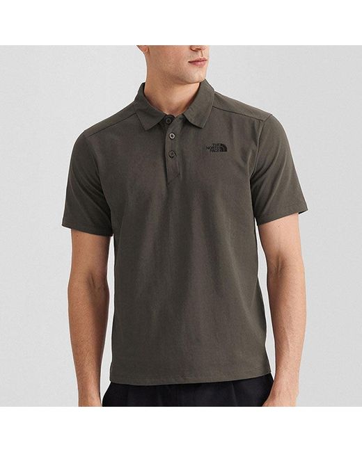 The North Face Gray Polo Shirts for men