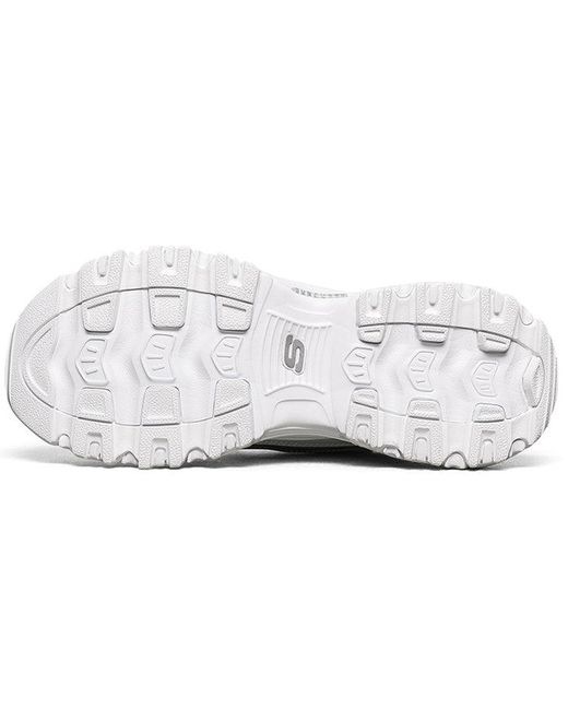 Skechers White (Wmns) D'Lites 1.0 Gs