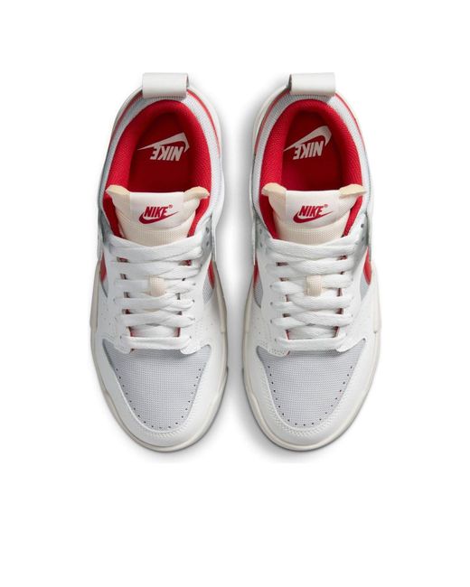 Nike White (Wmns) Dunk Low Disrupt Gym'