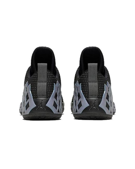 Nike Black Jordan Jumpman Diamond Low 'Metallic' for men