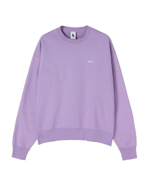 Nike Purple Lab Nrg Fleece Crew Casual Sports for men