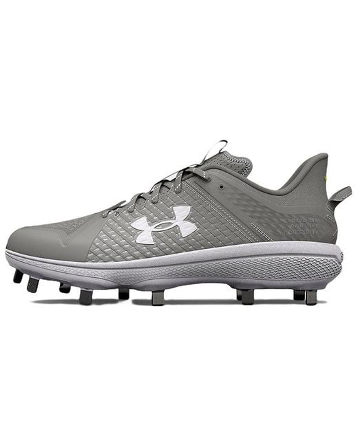Under Armour Gray Yard Low Mt for men