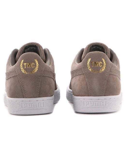 PUMA Brown Tmc X Suede 'Hussle Way' for men