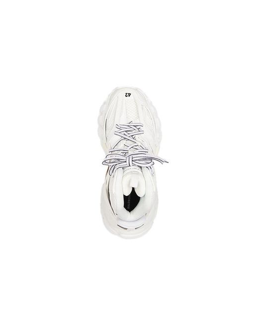 Balenciaga White Track Daddy Shoes for men