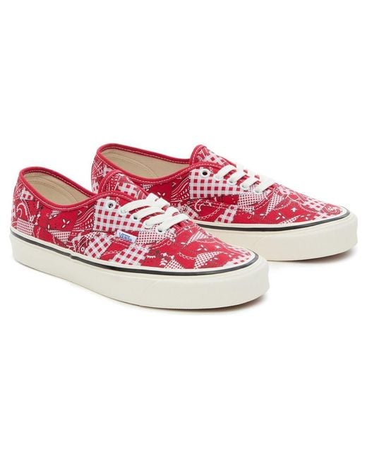 Vans Pink Wp X Authentic 44 Dx 'Paisley Patchwork for men