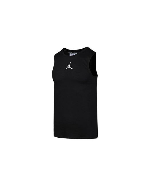 Nike Black Air Logo Printing Breathable Basketball Vest for men