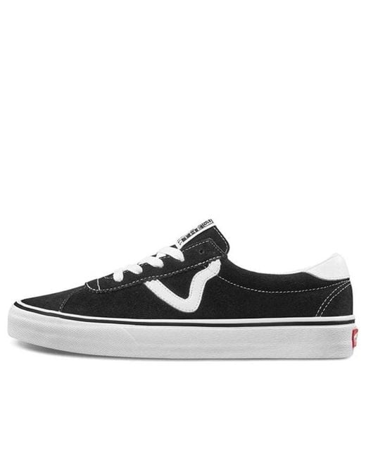 Vans Black Epoch Sport Lx Suede for men