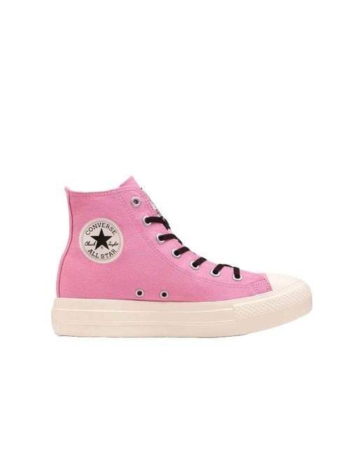 Converse Purple Chuck Taylor All Star Plts Hi 'The Powerpuff Girls Blossom' for men