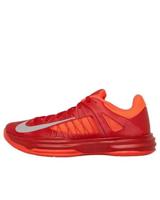 Nike Red Hyperdunk 2012 Low Crimson' for men