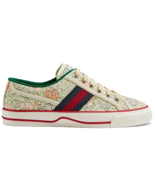 Gucci Black (Wmns) Liberty Of London X Tennis 1977 'Floral