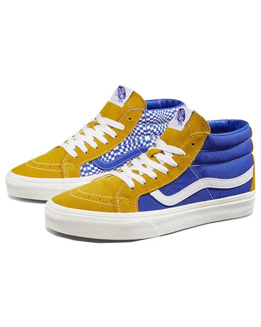 Vans Blue Sk8-Mid Splicing for men