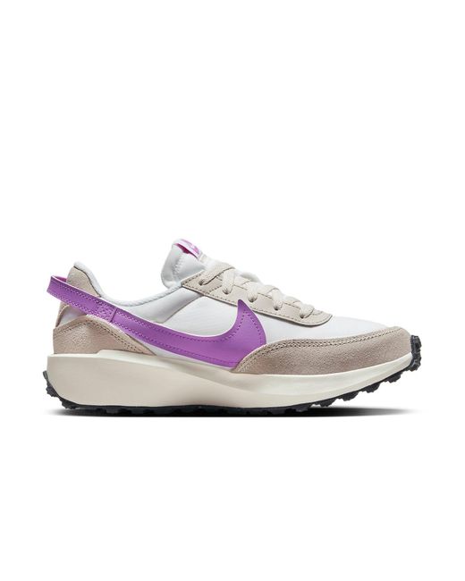 Nike White (Wmns) Waffle Debut Rush Fuchsia'