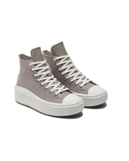Converse Gray (Wmns) Chuck Taylor All Star Move High 'Future Utility