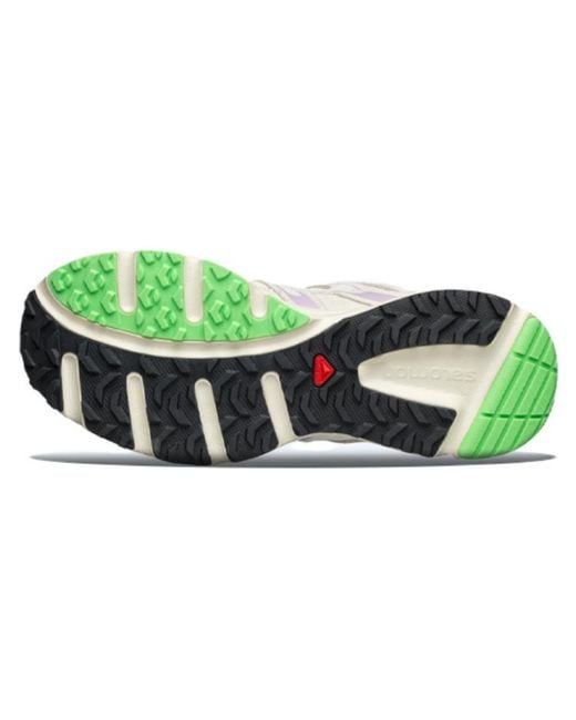 Salomon White X-Mission 4 Suede 'Vanilla' for men