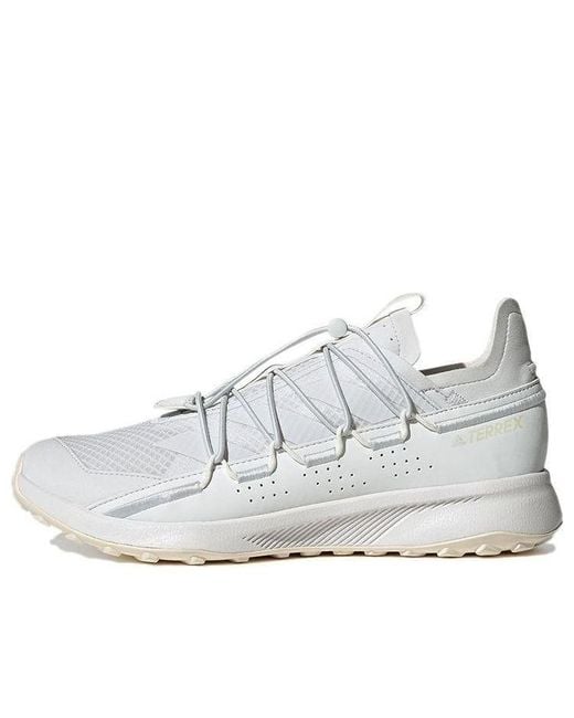 Adidas White Terrex Voyager 21 Travel Shoes for men