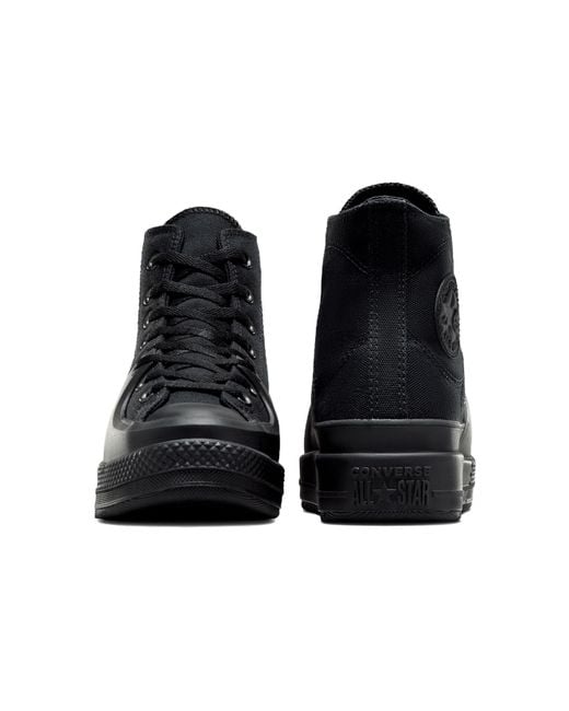 Converse Black Chuck Taylor All Star Construct High Top
