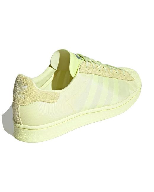 Adidas Yellow Originals Superstar Lemon for men