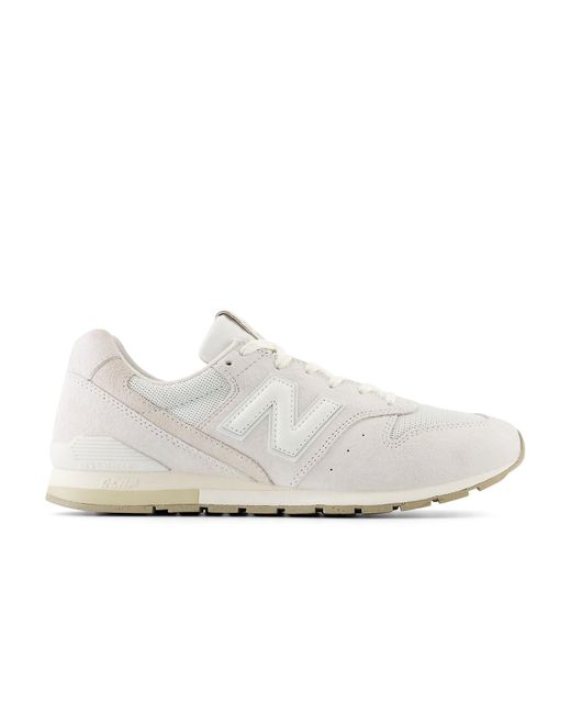 New Balance White 996 for men