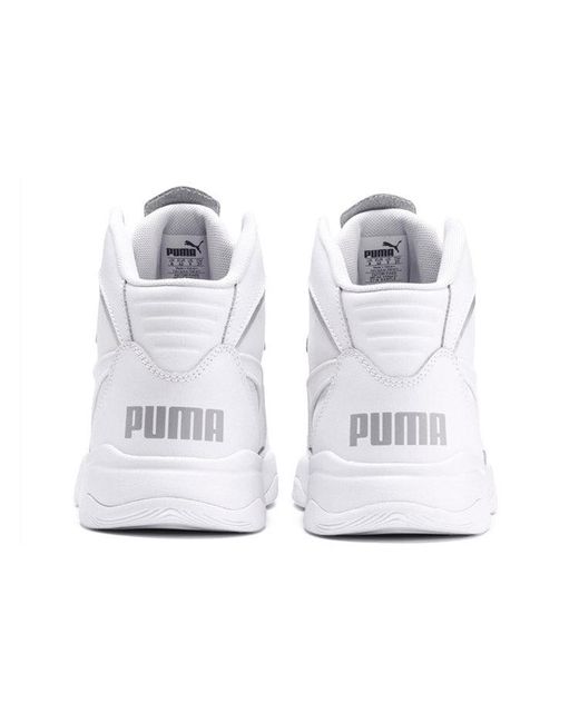 PUMA White Rebound Playoff for men