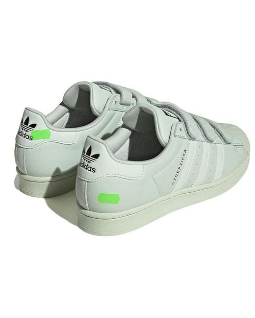Adidas Green Superstar X Kseniaschnaider for men