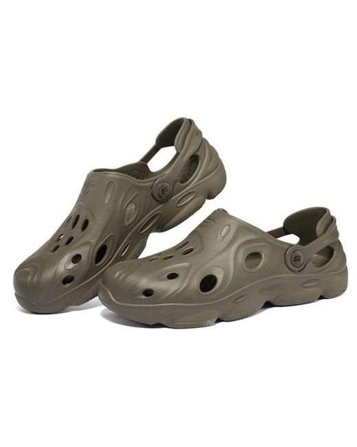 Skechers Brown Dashing Shoes 'Dark' for men