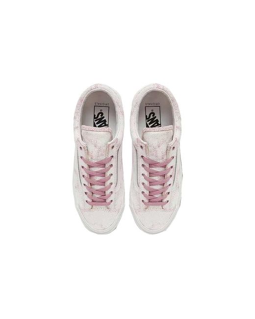 Vans White Og Style 36 Lx 'Distress'
