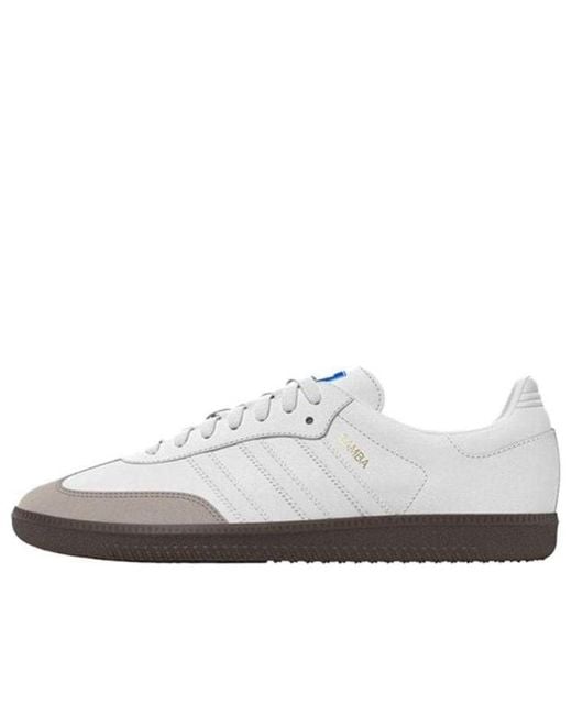 Adidas White Samba Og 'Double Gum' for men