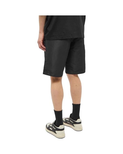 Heron Preston Black Ex-Ray Nylon Shorts for men