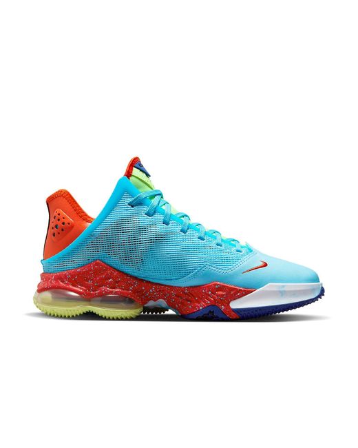 Nike Blue Lebron 19 Low Chill' for men