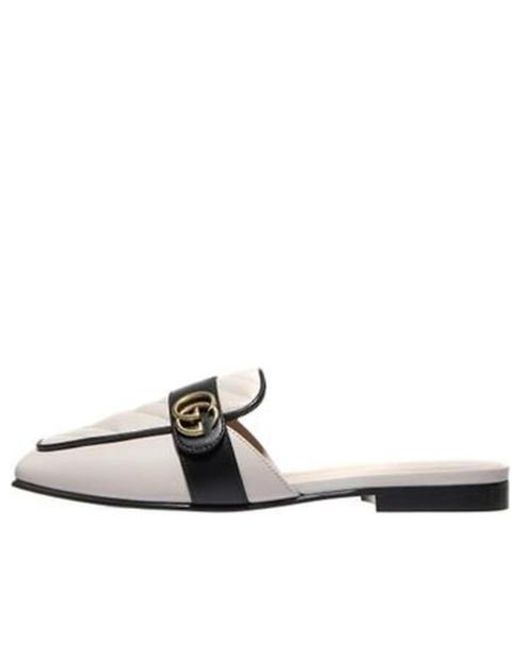 Gucci Black (Wmns) Double G Slide Sandal