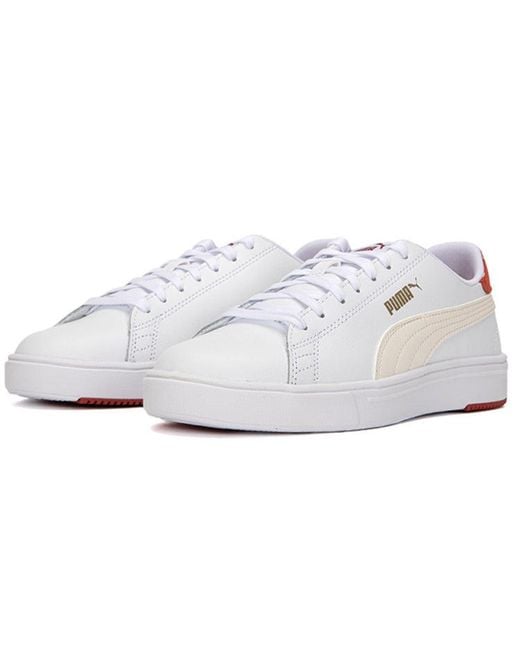 PUMA White Serve Pro Lite Chili Oil' for men
