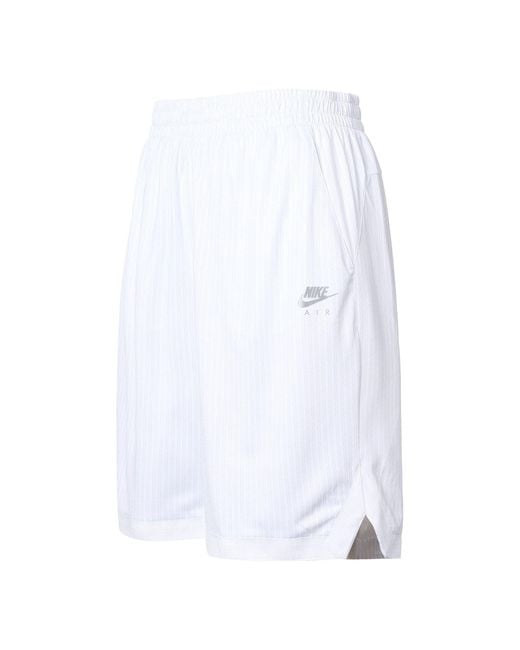 Nike White Air X Kim Jones Crossover Reflective Logo Stripe Sports Shorts Us Edition Couple Style for men