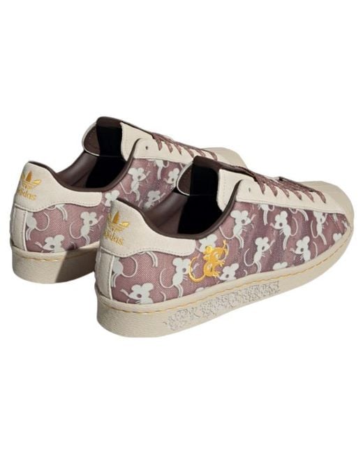 Adidas Brown Originals Superstar 80S X Han Meilin for men
