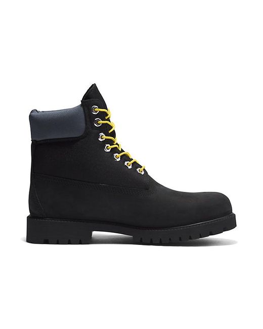 Timberland Black Heritage 6 Inch Waterproof Boots for men
