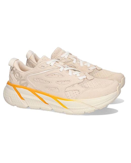Hoka One One Natural Clifton L Suede 'Short Bread' for men