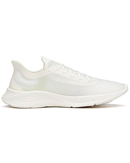 Anta White Hydrogen Run Zero 'Ivory' for men