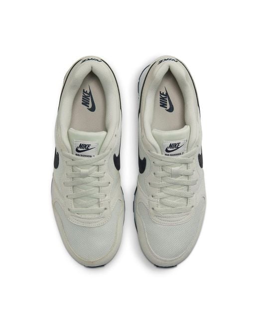 Nike White Md Runner 2 'Light Bone Obsidian' for men