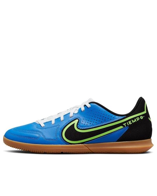 Nike Blue Tiempo Legend 9 Club Ic 'Light Photo Lime Glow' for men