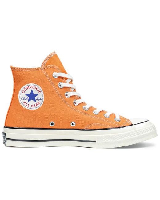 Converse Natural Chuck 70 Vintage Canvas Hi Top 'Tangelo' for men