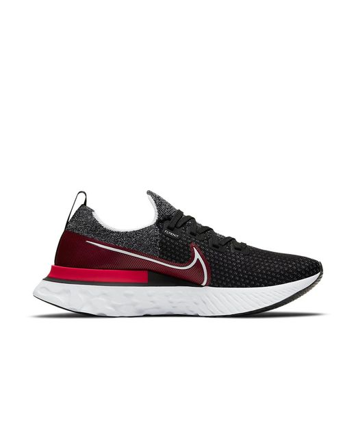 Nike Red React Infinity Run Flyknit University' for men