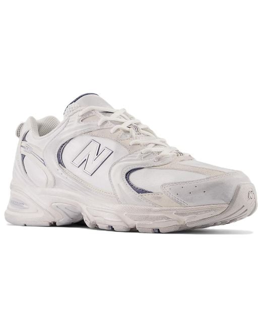 New Balance White 530 'Linen Fog Overcast' for men