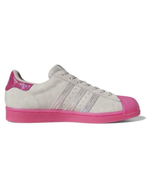 Adidas Pink Fat Tiger Workshop X Superstar 'Chicago Plays Harder' for men