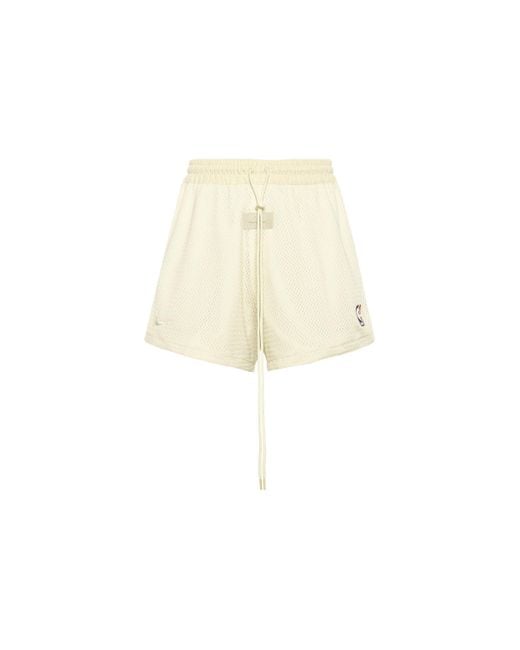 Nike Natural X Fear Of God X Nba Basketball Shorts Creamy for men